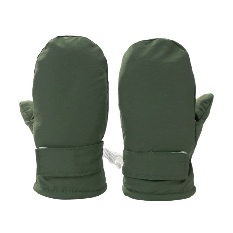 Vaikiškos rudens ir žiemos vienspalvės pirštinės, šiltos žieminės kūdikių pirštinės, aksominės, paminkštintos, antifrizinės slidinėjimo pirštinės