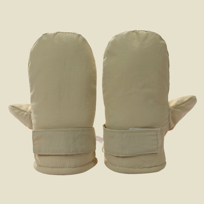 Vaikiškos rudens ir žiemos vienspalvės pirštinės, šiltos žieminės kūdikių pirštinės, aksominės, paminkštintos, antifrizinės slidinėjimo pirštinės