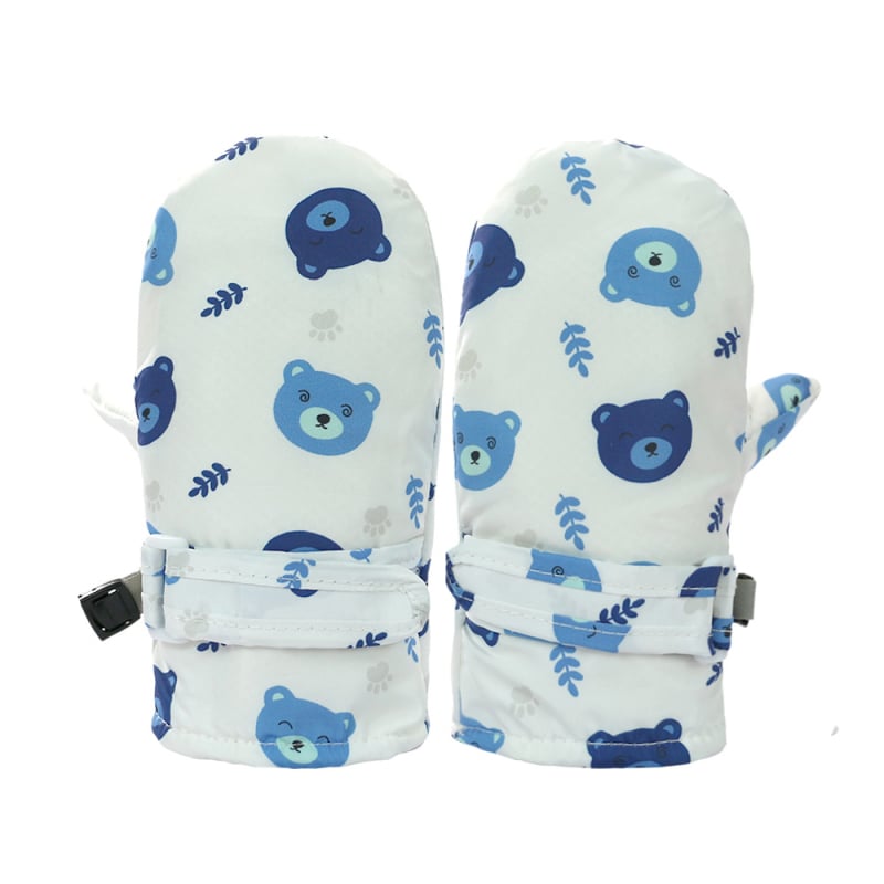 Naujos, greitai džiūstančios, vandeniui atsparios, šiltos, žieminės, kūdikių slidinėjimo pirštinės, didmeninė prekyba.