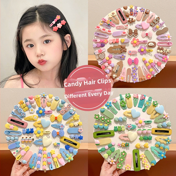 Vaikiški saldainių segtukai, segtukai mergaitėms, nulaužti plaukai, šoninė segtukas, mergaitėms, 2025 m. naujo stiliaus kirpčiukai, segtukas kūdikio galvos apdangalui