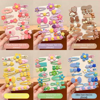 Vaikiški saldainių segtukai, segtukai mergaitėms, nulaužti plaukai, šoninė segtukas, mergaitėms, 2025 m. naujo stiliaus kirpčiukai, segtukas kūdikio galvos apdangalui