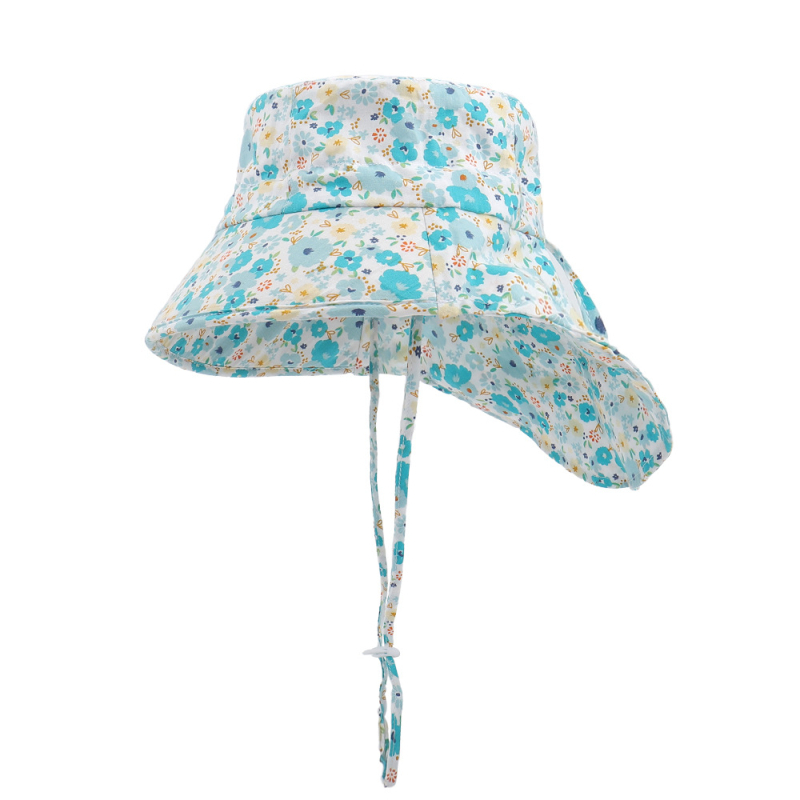 Prekogranični proljetni i ljetni europski i američki šešir za sunce za djecu, zaštita od sunca na otvorenom, zaštita vrata, Amazon novi anti-UV šešir za sunce