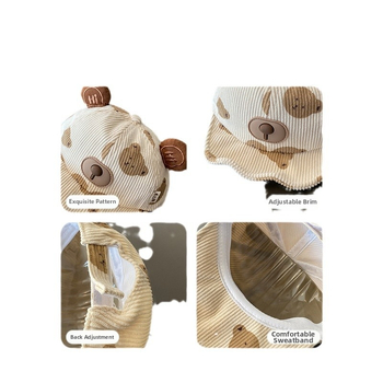 Dječja kapa za jesen i zimu, slatka super slatka kapa za bebe, vjetrootporna, topla mekana streha, dječja bejzbol kapa za jesen