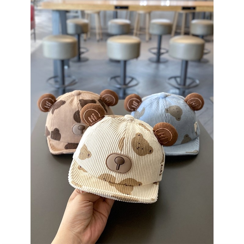 Dječja kapa za jesen i zimu, slatka super slatka kapa za bebe, vjetrootporna, topla mekana streha, dječja bejzbol kapa za jesen