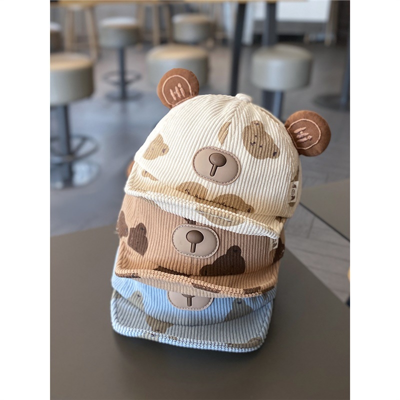 Dječja kapa za jesen i zimu, slatka super slatka kapa za bebe, vjetrootporna, topla mekana streha, dječja bejzbol kapa za jesen