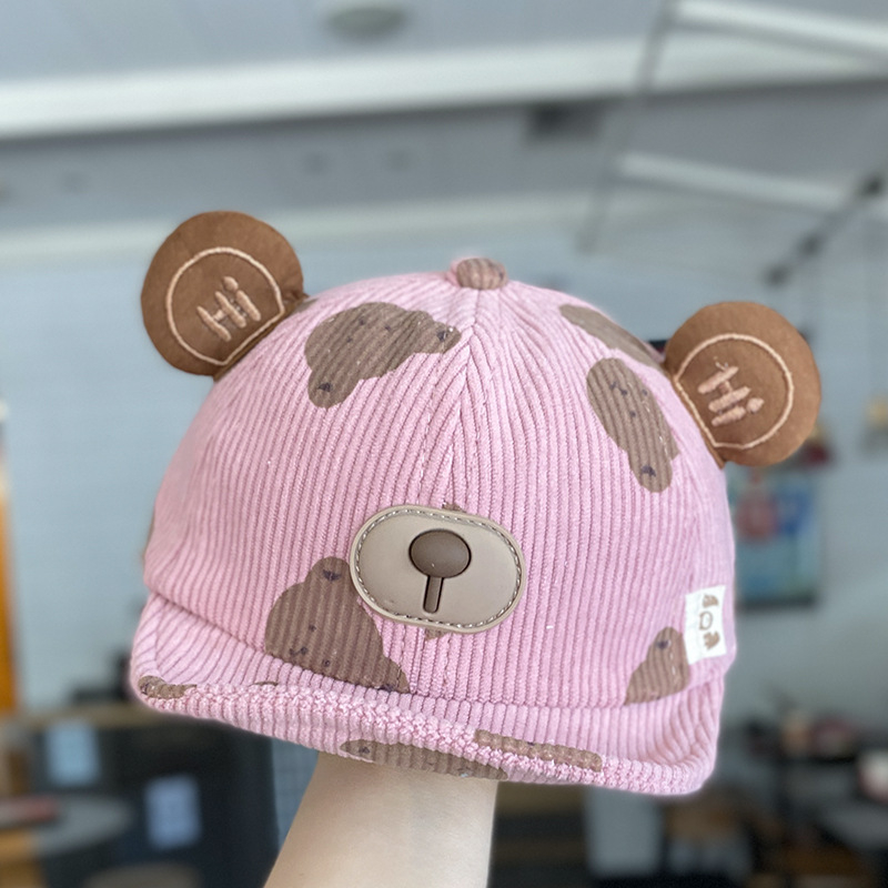 Dječja kapa za jesen i zimu, slatka super slatka kapa za bebe, vjetrootporna, topla mekana streha, dječja bejzbol kapa za jesen
