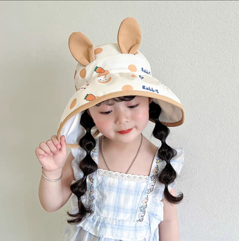 Pălărie de soare subțire pentru copii, anti-fete, de vară, Vacant Top, anti-ultraviolete, pentru copii, prințesă
