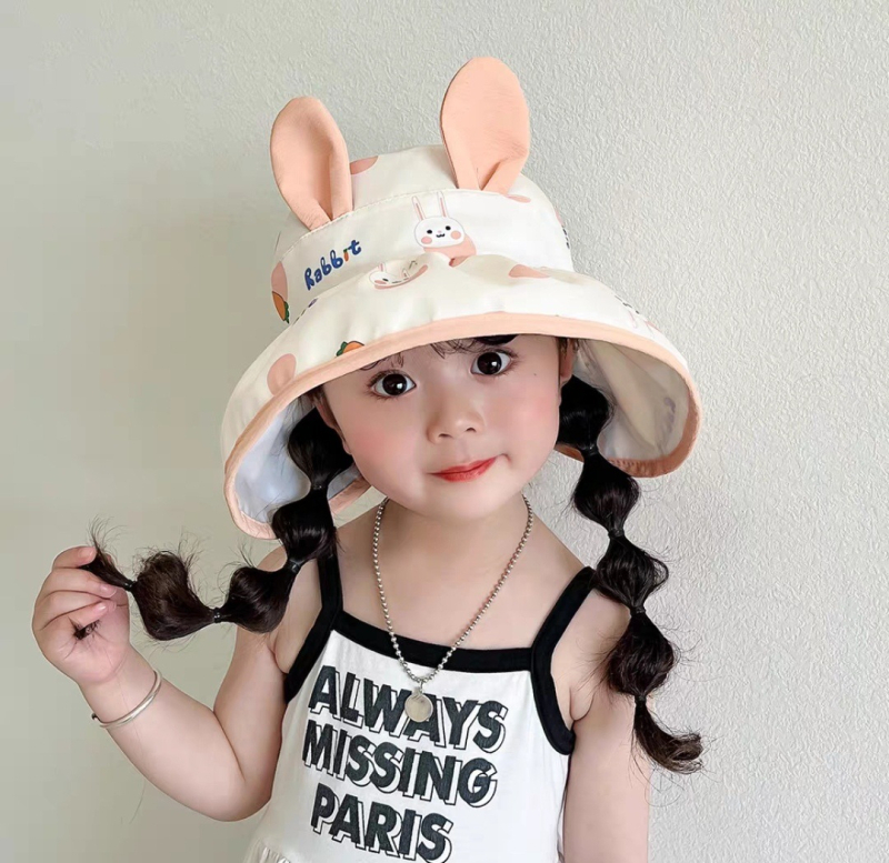 Pălărie de soare subțire pentru copii, anti-fete, de vară, Vacant Top, anti-ultraviolete, pentru copii, prințesă