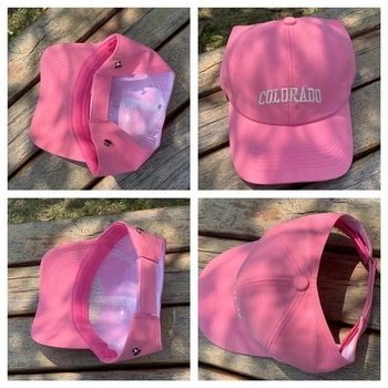 Παιδικό Καπέλο Μπέιζμπολ Γονέα-Παιδιού με Καλοκαιρινή Αλογοουρά για Κορίτσια, Άδειο Καπέλο, Μοντέρνο Σκίαστρο για Μωρά, Αντηλιακό Καπέλο