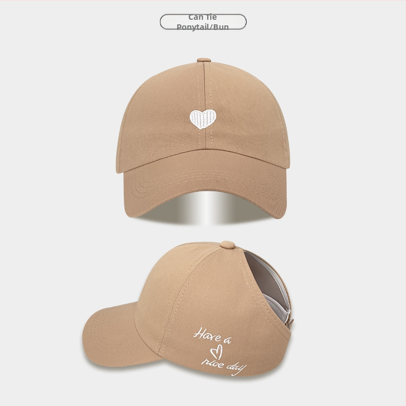 Παιδικό Καπέλο Μπέιζμπολ Γονέα-Παιδιού με Καλοκαιρινή Αλογοουρά για Κορίτσια, Άδειο Καπέλο, Μοντέρνο Σκίαστρο για Μωρά, Αντηλιακό Καπέλο