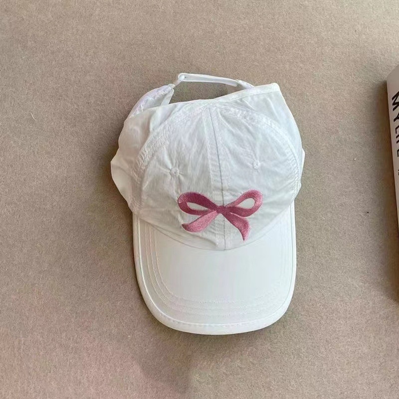 Παιδικό Καπέλο Μπέιζμπολ Γονέα-Παιδιού με Καλοκαιρινή Αλογοουρά για Κορίτσια, Άδειο Καπέλο, Μοντέρνο Σκίαστρο για Μωρά, Αντηλιακό Καπέλο