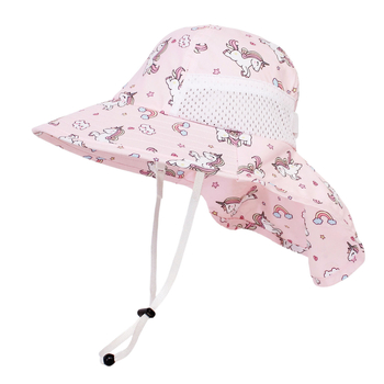 Pălărie de protecție solară pentru copii 2024 primăvara și vara subțire cu uscare rapidă imprimată pălărie de pescar plajă șal pălărie de soare pentru băieți și fete