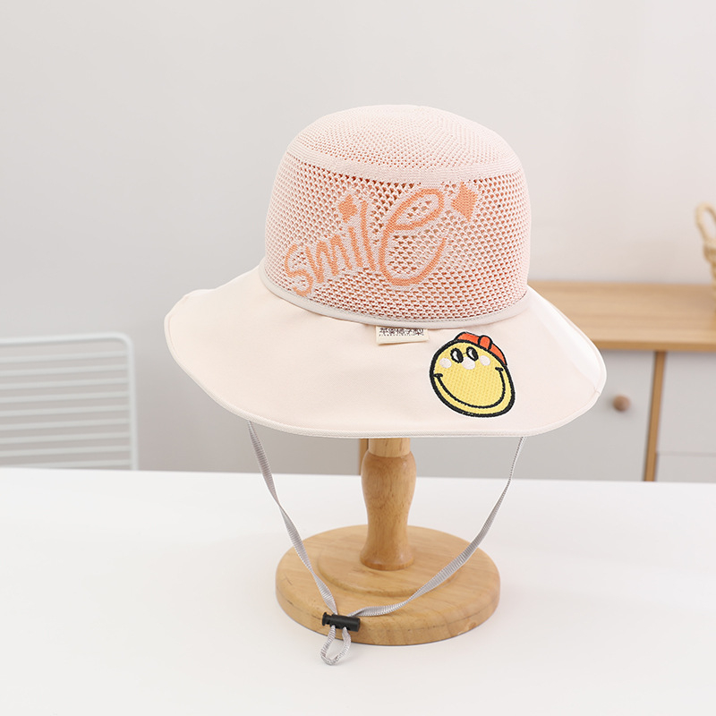 Παιδικό αντηλιακό καπέλο καλοκαιρινό αντι-UV καπέλο ηλίου για αγόρια και κορίτσια μωρού με κινούμενα σχέδια, μεγάλο γείσο, καπέλο ψαρά με σκιά