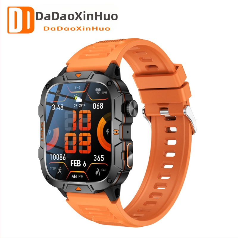 Cross-Mirror Qx12Ai okoskarkötő pulzusmérővel, vérnyomásmérővel, Bluetooth-os tárcsás karórával, SOS hívás lépésszámlálóval, kalóriamérővel