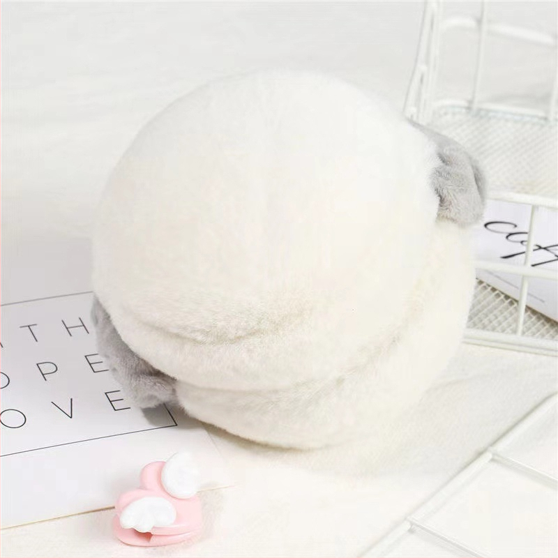 Sügisesed ja talvised kõrvaklapid, loomingulised, soojad meeste ja naiste armsad õpilastele mõeldud pehmed kokkupandavad kõrvakaitsed, laste kõrvakott