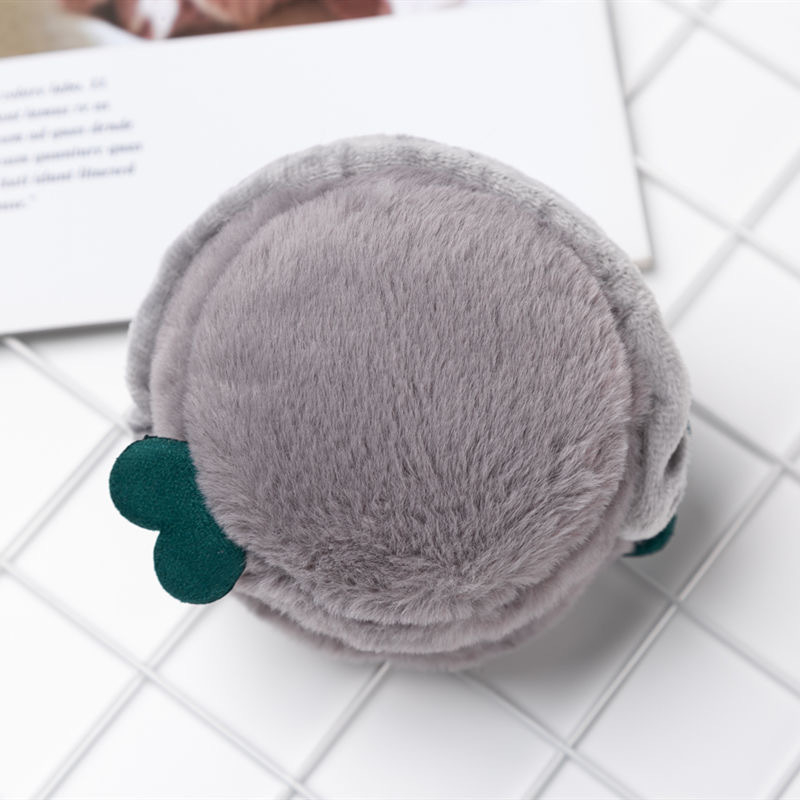 Sügisesed ja talvised kõrvaklapid, loomingulised, soojad meeste ja naiste armsad õpilastele mõeldud pehmed kokkupandavad kõrvakaitsed, laste kõrvakott