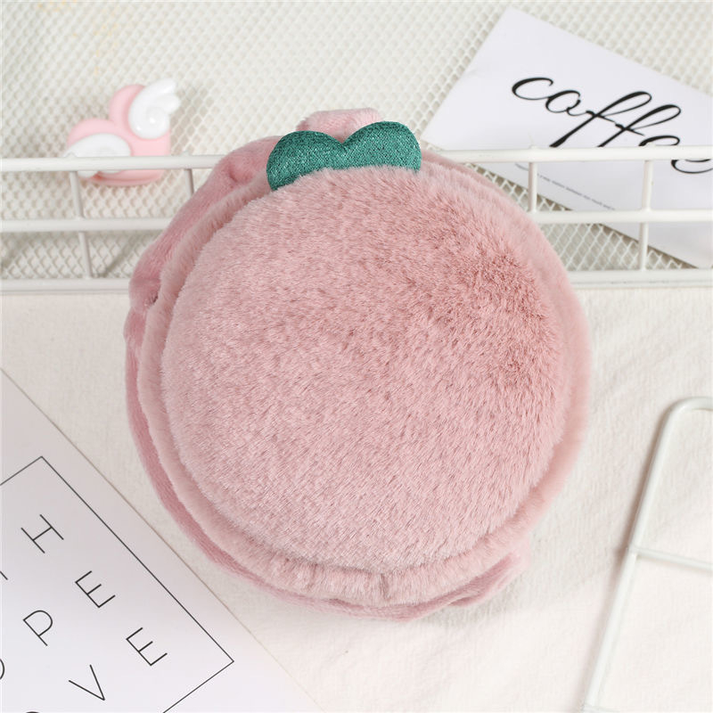 Sügisesed ja talvised kõrvaklapid, loomingulised, soojad meeste ja naiste armsad õpilastele mõeldud pehmed kokkupandavad kõrvakaitsed, laste kõrvakott