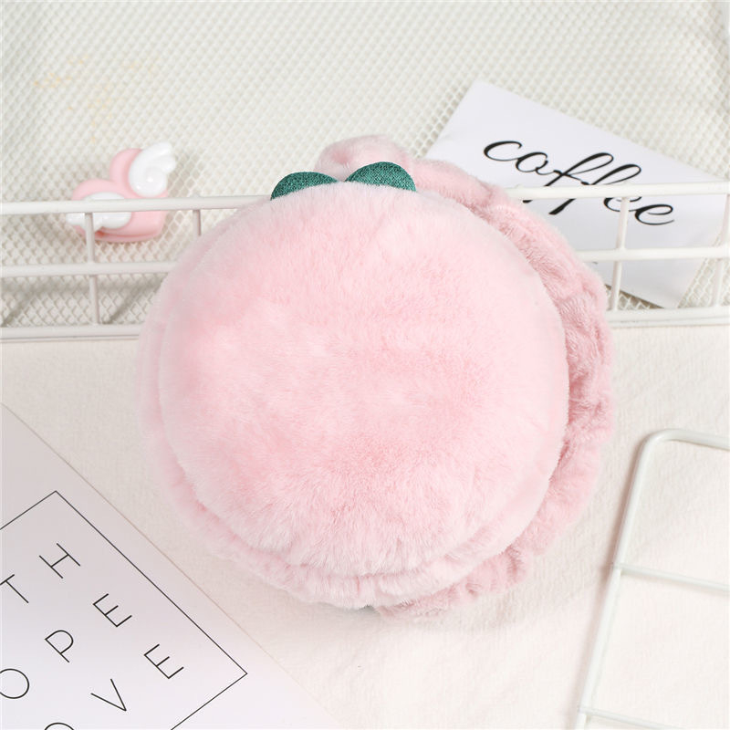 Sügisesed ja talvised kõrvaklapid, loomingulised, soojad meeste ja naiste armsad õpilastele mõeldud pehmed kokkupandavad kõrvakaitsed, laste kõrvakott