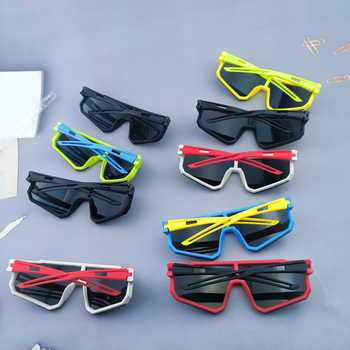 Dječje naočale za jahanje, modne šarene dječje sunčane naočale, cool sunčane naočale za bebe, stariju djecu, prekogranične