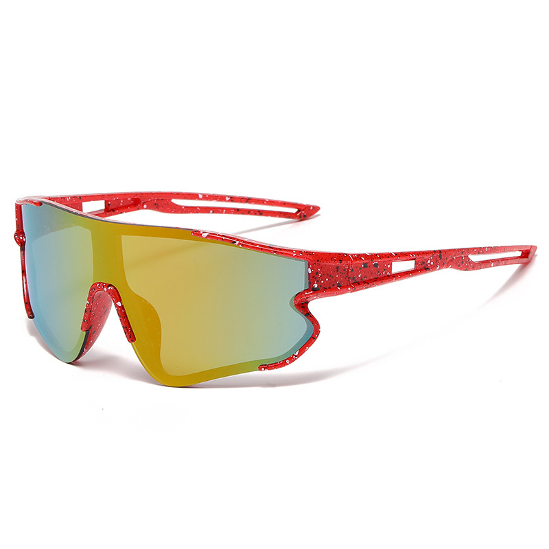 Трансгранични Европа и Съединените щати цветни графити за езда на открито детски слънчеви очила за момчета и момичета бебешки слънчеви очила 3733