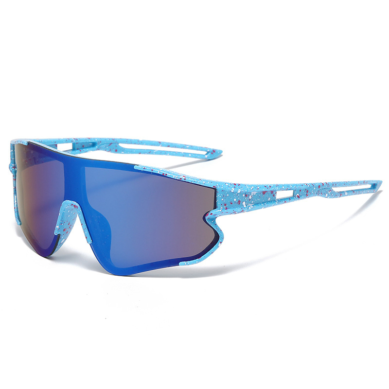 Трансгранични Европа и Съединените щати цветни графити за езда на открито детски слънчеви очила за момчета и момичета бебешки слънчеви очила 3733