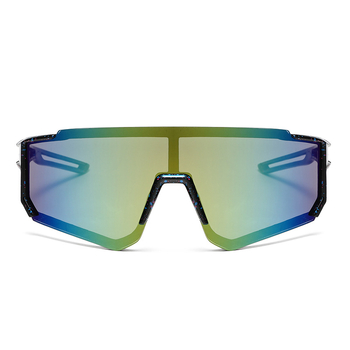 Нови модни детски слънчеви очила с графити за открито Y2K, колоездачни слънчеви очила с цветни лещи, бонбонени цветни очила 3269