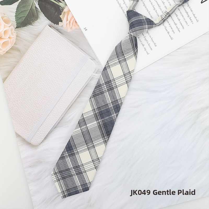 Stil japonez în carouri negru papion guler șir femei guler flori stil colegiu panglică JK arc cămașă costum de marinar