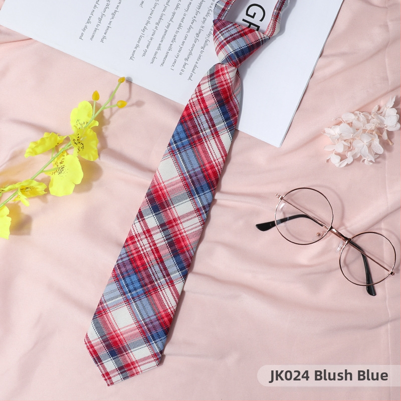 Stil japonez în carouri negru papion guler șir femei guler flori stil colegiu panglică JK arc cămașă costum de marinar