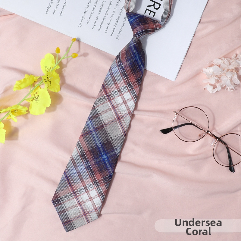 Stil japonez în carouri negru papion guler șir femei guler flori stil colegiu panglică JK arc cămașă costum de marinar