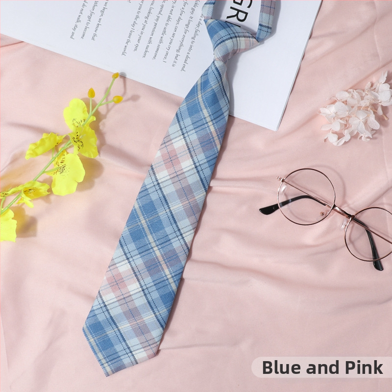 Stil japonez în carouri negru papion guler șir femei guler flori stil colegiu panglică JK arc cămașă costum de marinar