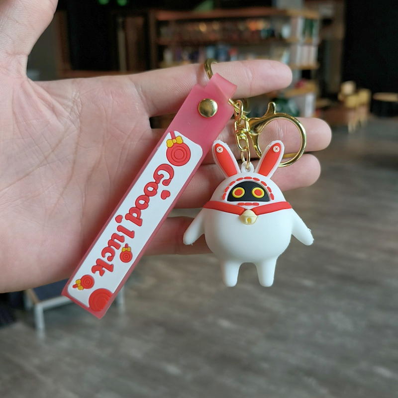 Jauna unikāla zona nulles perifērijas atslēgu piekariņš gudrs sprādziena auduma līmes lelle skolēna skolas somas kulons greifers dāvana vairumtirdzniecība