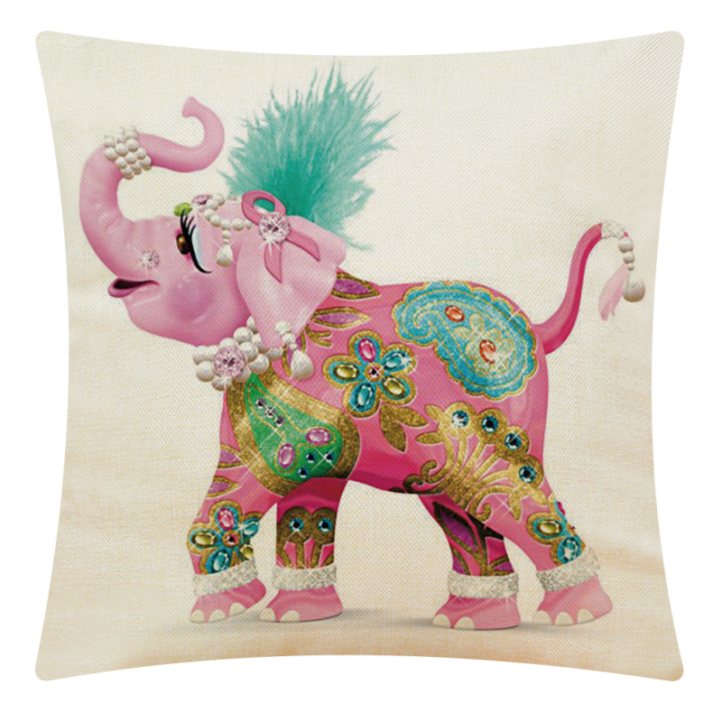 Amazon Cross-border Explosions Animal Collection Συνδυασμός Μαξιλαροθήκης από βαμβάκι και λινό για το σπίτι Μαξιλάρι αυτοκινήτου Μαξιλάρι καναπέ Μαξιλάρι