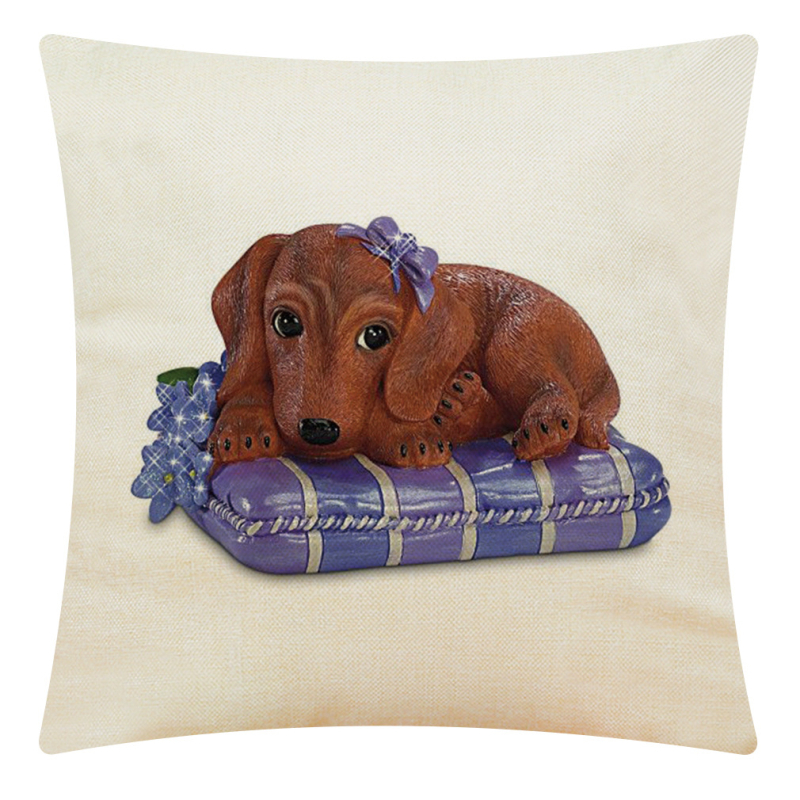 Amazon Cross-border Explosions Animal Collection Συνδυασμός Μαξιλαροθήκης από βαμβάκι και λινό για το σπίτι Μαξιλάρι αυτοκινήτου Μαξιλάρι καναπέ Μαξιλάρι