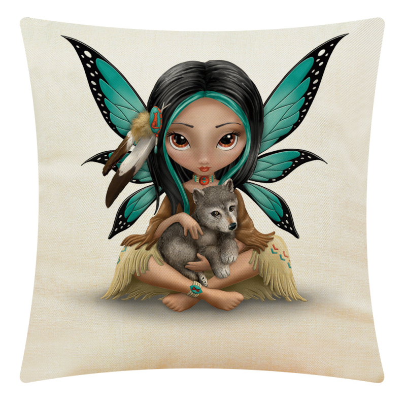 Amazon Cross-border Explosions Animal Collection Συνδυασμός Μαξιλαροθήκης από βαμβάκι και λινό για το σπίτι Μαξιλάρι αυτοκινήτου Μαξιλάρι καναπέ Μαξιλάρι