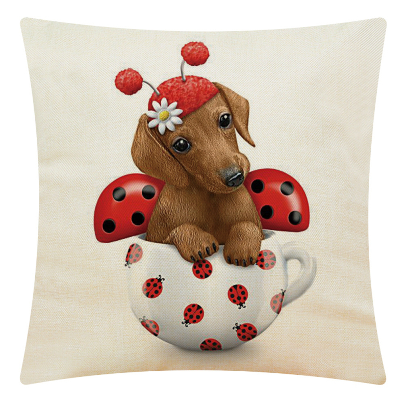 Amazon Cross-border Explosions Animal Collection Συνδυασμός Μαξιλαροθήκης από βαμβάκι και λινό για το σπίτι Μαξιλάρι αυτοκινήτου Μαξιλάρι καναπέ Μαξιλάρι