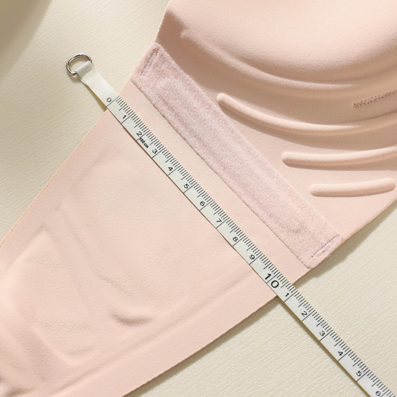 Sutien de damă cu fermoar și imprimeu piersică, cu jumătate de cupă, push-up pentru sâni mici, pentru a arăta mai mare, fără inele de oțel, intim, anti-lăsare, pentru femei