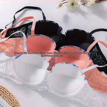 Διασυνοριακές εκρήξεις σέξι εσώρουχα εργοστάσιο πηγής δαντέλας σουτιέν εκτύπωσης με ατσάλινο δαχτυλίδι άνετα μαζεμένα εσώρουχα χονδρικής