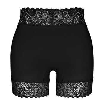 Παντελόνι ασφαλείας Explosions μεσαίας μέσης, χωρίς ίχνη, αναπνεύσιμο, για μεγάλα μεγέθη, σέξι, φλατ σορτς με δαντέλα, γυναικείο, αντι-ελαφρύ