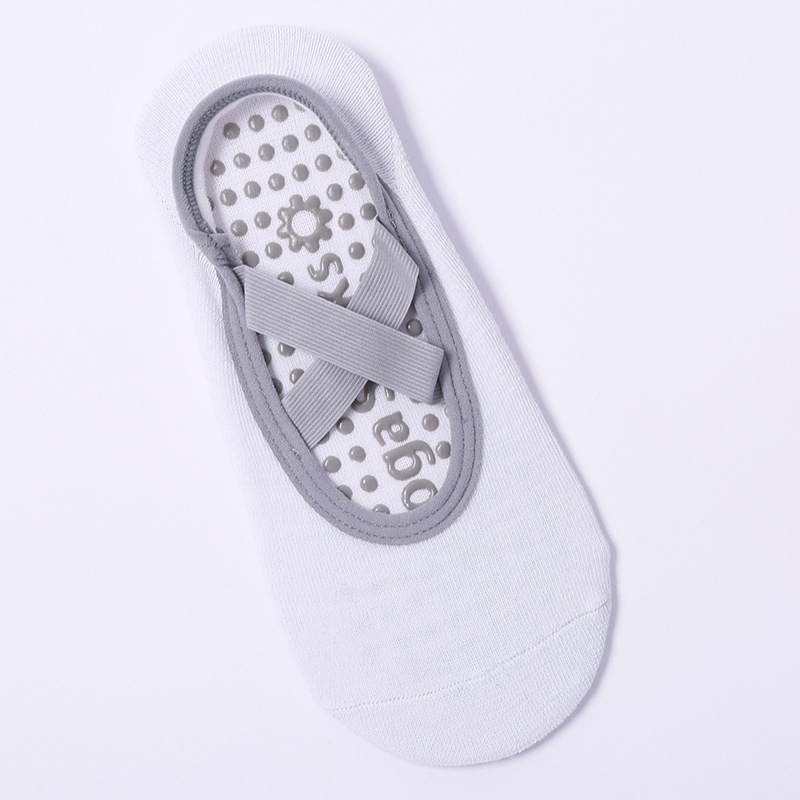 Jogos kojinės moterims, pilateso profesionalios neslystančios šokių kojinės, jogos praktikos patalpų sportinės kojinės, kryžminės kojinės