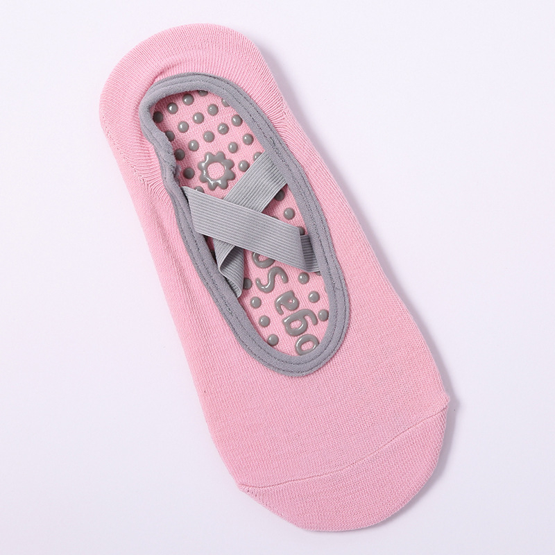 Jogos kojinės moterims, pilateso profesionalios neslystančios šokių kojinės, jogos praktikos patalpų sportinės kojinės, kryžminės kojinės