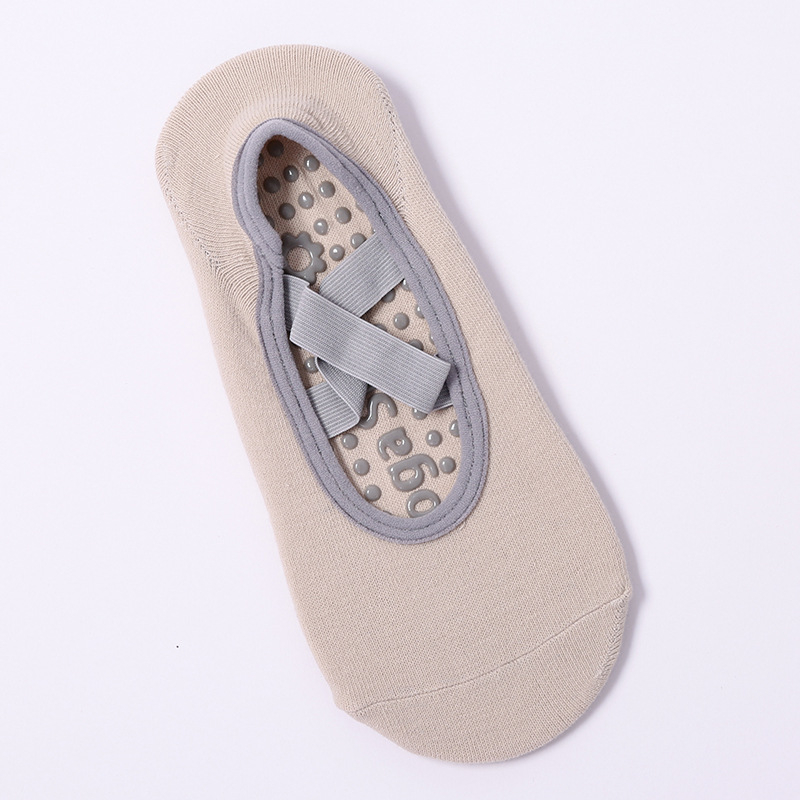 Jogos kojinės moterims, pilateso profesionalios neslystančios šokių kojinės, jogos praktikos patalpų sportinės kojinės, kryžminės kojinės