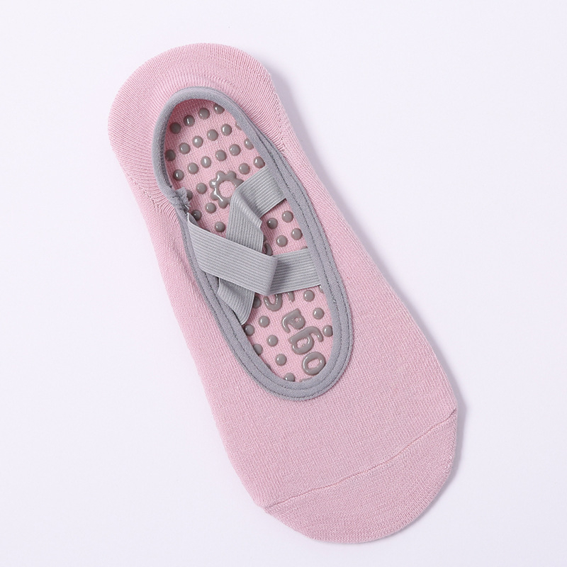 Jogos kojinės moterims, pilateso profesionalios neslystančios šokių kojinės, jogos praktikos patalpų sportinės kojinės, kryžminės kojinės