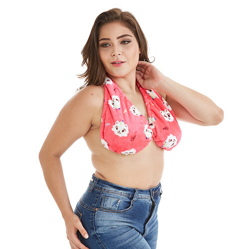 C tarpvalstybinis tiekimas „Tata“ rankšluostis, saldainių spalvos, didelis krūtinės apvadas, vamzdelio formos rankšluostis, liemenėlė, vonios rankšluostis, apvyniotas krūtine