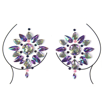 Halloweeni kleebis, plahvatusohtlik tätoveeringuga rinnakleebis, ööklubi interneti kuulsusega isetegemise komplekt, akrüülkleebis teemandiga, keskkonnakaitse