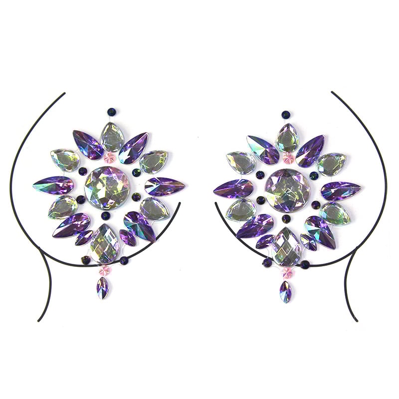 Halloweeni kleebis, plahvatusohtlik tätoveeringuga rinnakleebis, ööklubi interneti kuulsusega isetegemise komplekt, akrüülkleebis teemandiga, keskkonnakaitse