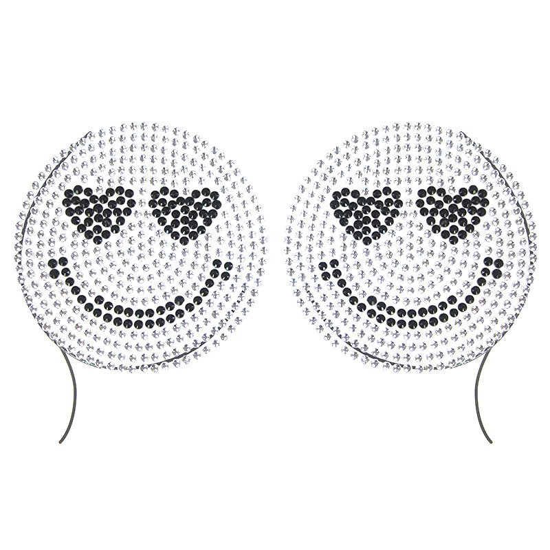 Halloweeni kleebis, plahvatusohtlik tätoveeringuga rinnakleebis, ööklubi interneti kuulsusega isetegemise komplekt, akrüülkleebis teemandiga, keskkonnakaitse