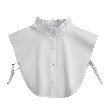 2024 m. pavasario ir rudens žiemos dekoratyvinė apykaklė su netikra apykakle, vaikiški universalūs netikra apykaklė, aukštos klasės marškinėliai su megztiniu Wei drabužiais