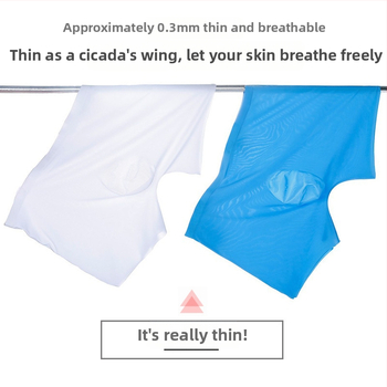 120 τεμάχια μονοκόμματα νάιλον Ice Silk ανδρικά εσώρουχα μπόξερ κατασκευαστές αναπνεύσιμο εξαιρετικά λεπτό γροθιά D