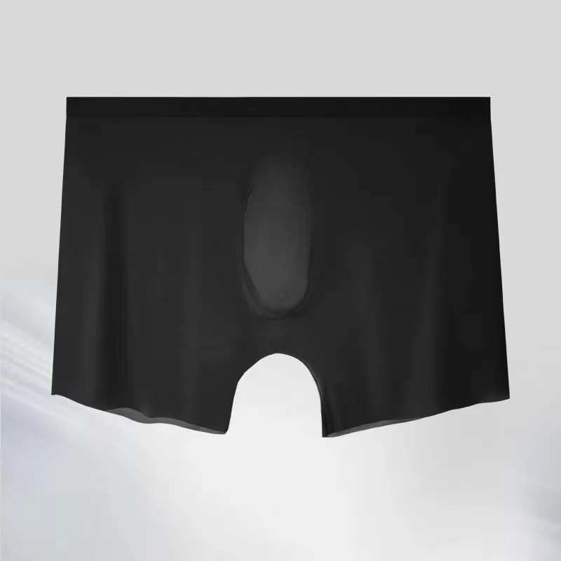 120 τεμάχια μονοκόμματα νάιλον Ice Silk ανδρικά εσώρουχα μπόξερ κατασκευαστές αναπνεύσιμο εξαιρετικά λεπτό γροθιά D