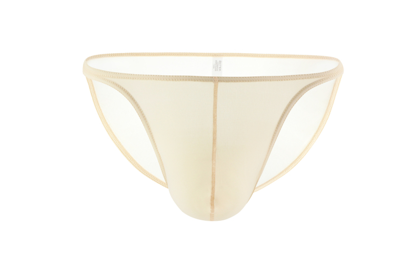 Dropshipping Muško donje rublje U-konveksne mikro-prozirne gaćice Tanke seksi gaćice od ledene svile za mlade muškarce